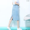 13-1047.3 กระโปรงยีนส์ทรงสอบ