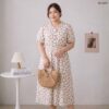 42-1104 (4) เดรสกระโปรงยาว