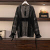 41-2189.4 เสื้อคลุมผ้าลูกไม้ลายฉลุ