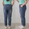 11-1253M (1) กางเกงยีนส์เอวยางยืด