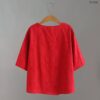 21-1136 (2) เสื้อคอกลมผ้าป่าน