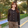เสื้อทำงานผ้าครอสติช