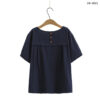 24-1021.6 ชุดเซ็ตเสื้อกางเกงผ้าป่าน