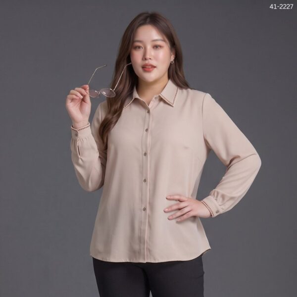 เสื้อเชิ้ตแขนยาวผ้าอิตาลี
