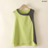 เสื้อแขนกุดทูโทน