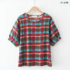 เสื้อผ้าฝ้ายพิมพ์ลาย