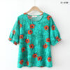 21-1150.4 เสื้อผ้าฝ้ายพิมพ์ลาย