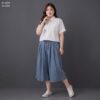 เสื้อเชิ้ตแขนล้ำคอปก