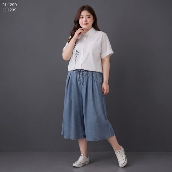 เสื้อเชิ้ตแขนล้ำคอปก