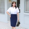 กระโปรงทำงานทรงสอบ