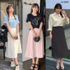 กระโปรงทำงานทรงเอ