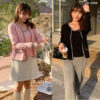 เสื้อคลุมพร้อมเสื้อสายเดี่ยว