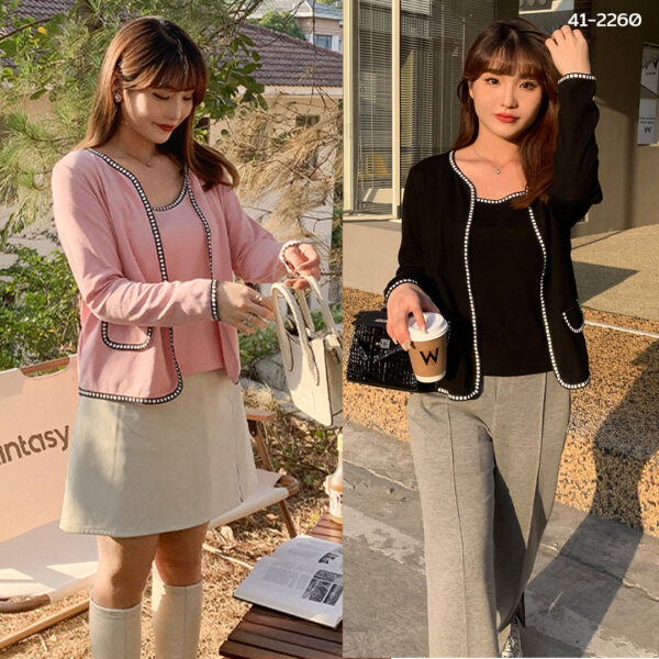 เสื้อคลุมพร้อมเสื้อสายเดี่ยว