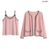 เสื้อคลุมพร้อมเสื้อสายเดี่ยว