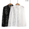 เสื้อคลุมซีทรูลายลูกไม้