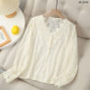 เสื้อลูกไม้แขนยาว
