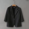 41-2290B (3) เสื้อคลุมทำงานแขนสี่ส่วน