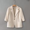41-2290B (5) เสื้อคลุมทำงานแขนสี่ส่วน