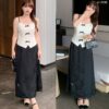 41-2298A (7) เสื้อสายเดี่ยว