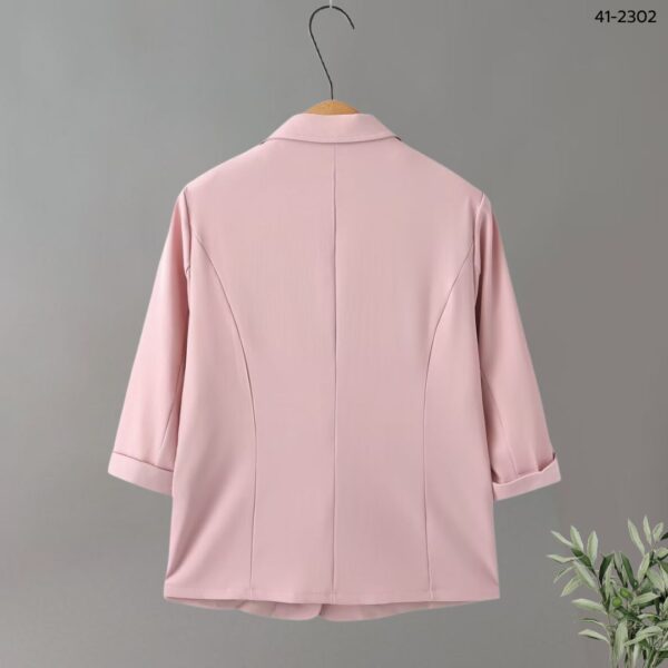เสื้อคลุมทำงานผ้านาโนด้านหลัง