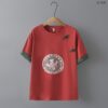 เสื้อยืดคอกลมปักลายจีน
