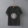 เสื้อยืดคอกลมปักลายจีน