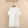 เสื้อยืดแบบยาวแต่งเสื้อกั๊กยีนส์