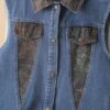 เสื้อยีนส์แขนกุด