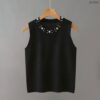 41-2314N (2) เสื้อแขนกุดปักมุก