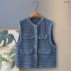 21-1251 (1) เสื้อยีนส์แขนกุด