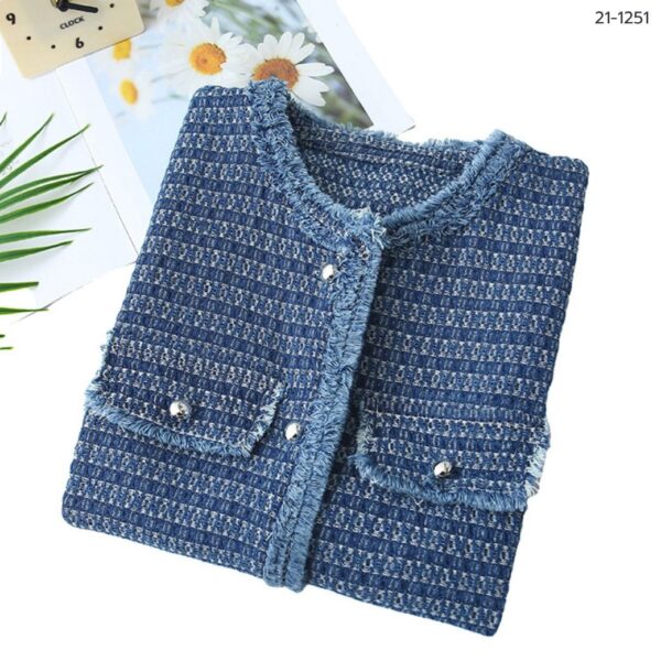 21-1251 (10) เสื้อยีนส์แขนกุด