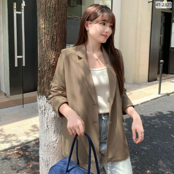 เสื้อคลุมทำงานสีน้ำตาล