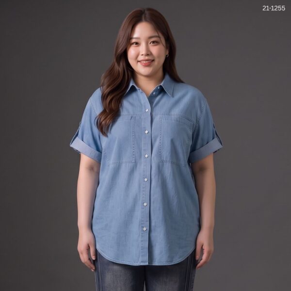 เสื้อเดนิมแขนสั้น