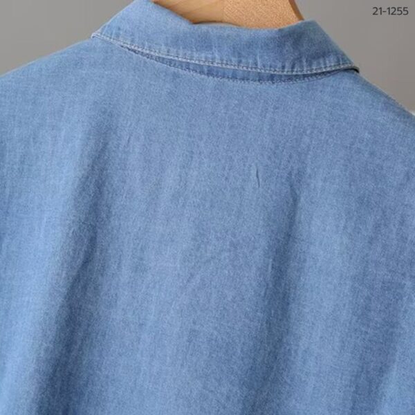 เสื้อเดนิมแขนสั้น