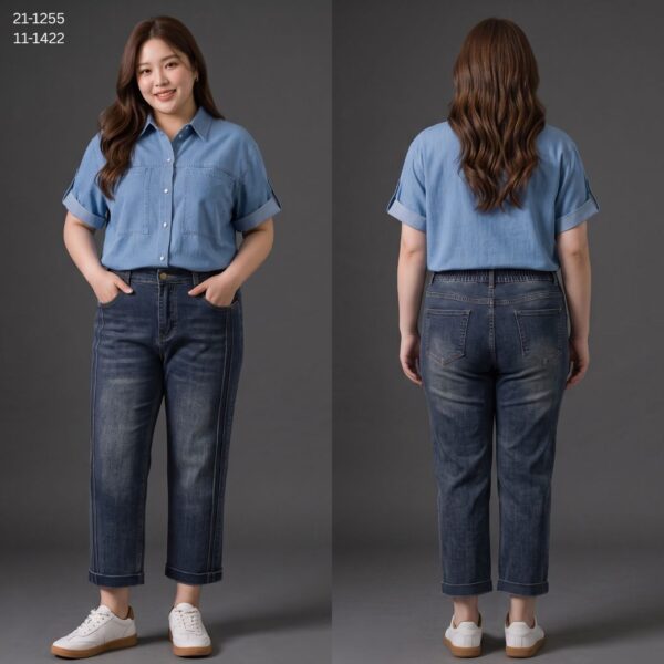 เสื้อเดนิมแขนสั้น