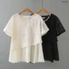 เสื้อถักโครเชย์คอกลม