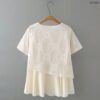 เสื้อถักโครเชย์คอกลม