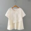 เสื้อถักโครเชย์คอกลม