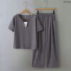 ชุดเช็ตเสื้อกางเกง