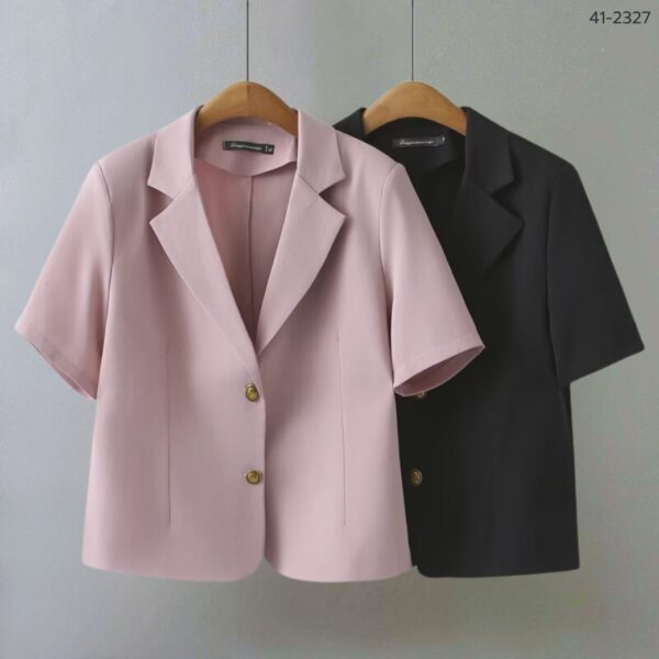 41-2327 (1) เสื้อสูททำงานแขนสั้น
