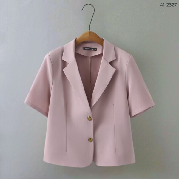 41-2327 (2) เสื้อสูททำงานแขนสั้น
