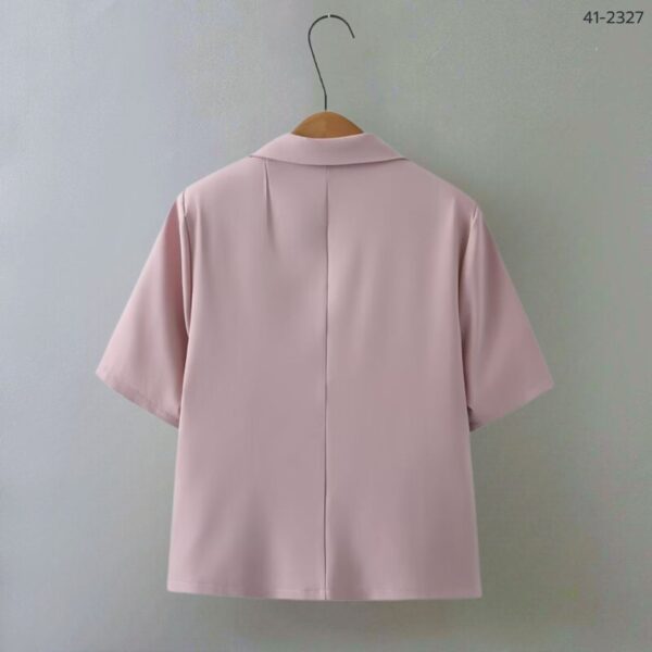 41-2327 (3) เสื้อสูททำงานแขนสั้น