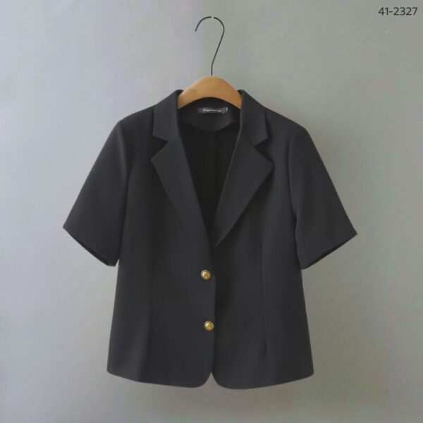 41-2327 (4) เสื้อสูททำงานแขนสั้น