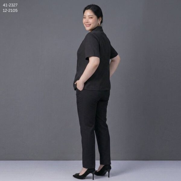 41-2327R (3) เสื้อสูททำงานแขนสั้น