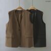 41-2328 (1) เสื้อสูททำงานแขนกุด