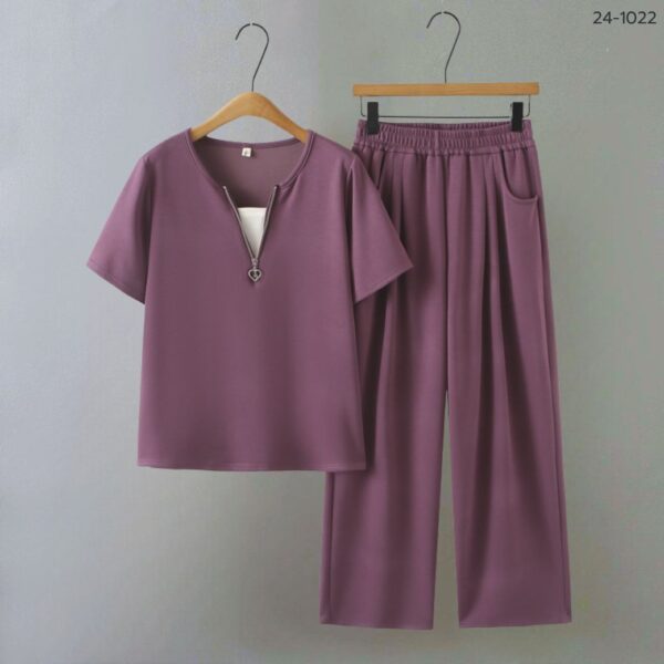 ชุดเช็ตเสื้อกางเกง