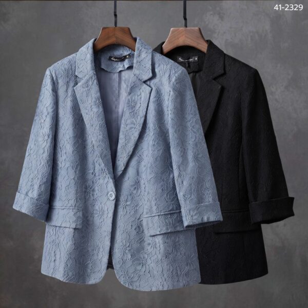 เสื้อคลุมทำงานผ้าลูกไม้