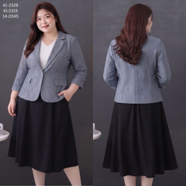 เสื้อคลุมทำงานผ้าลูกไม้