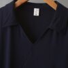 21-1266 (6) เสื้อคอวีผูกโบว์ช่วงเอว