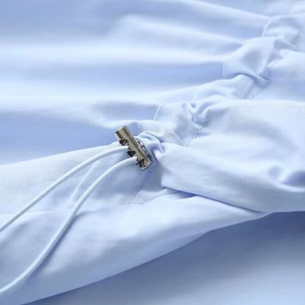 เสื้อเชิ้ตแขนยาวจั้มเอว